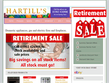 Tablet Screenshot of hartills.co.uk